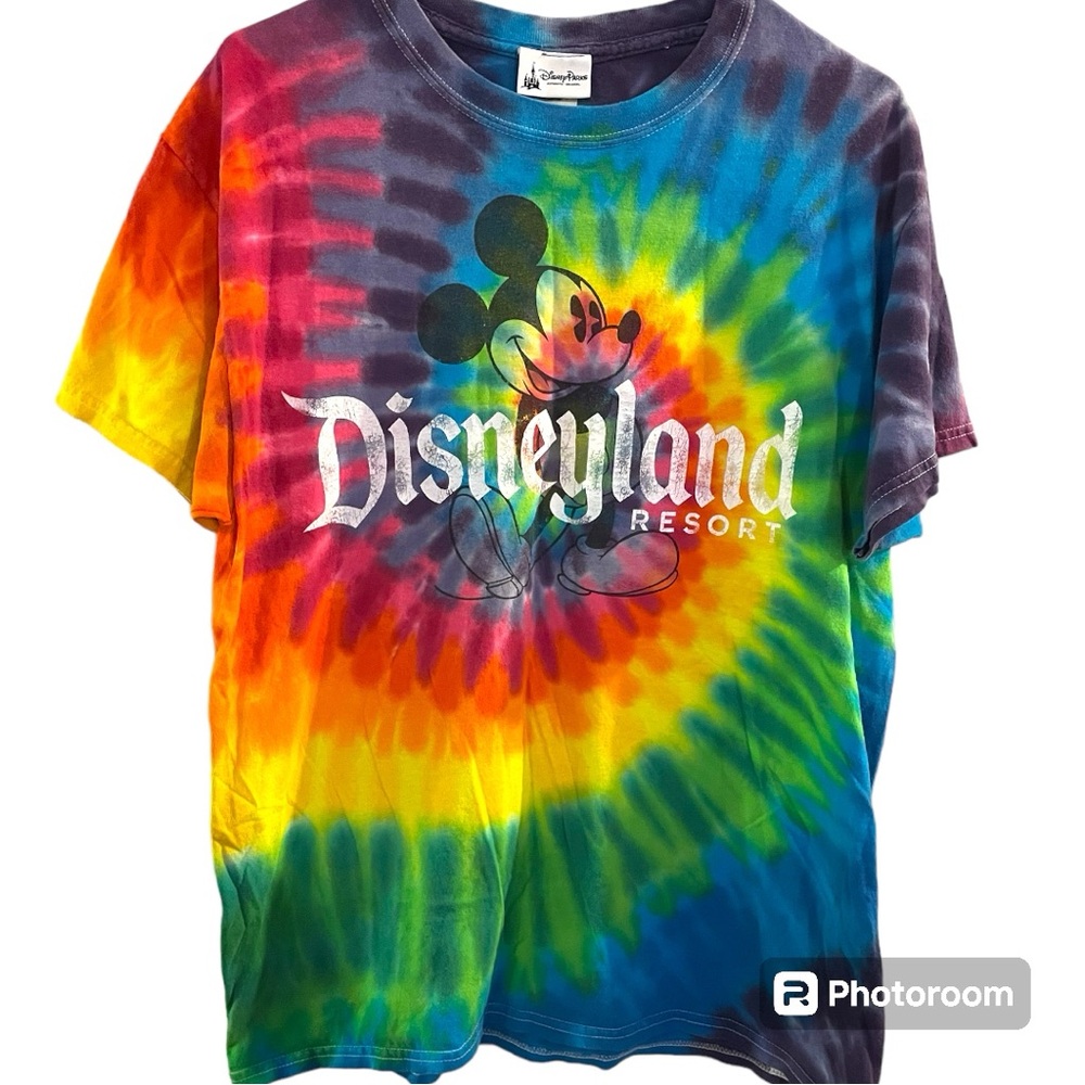 Disneyland Resort Tie dye shirt, unisex L